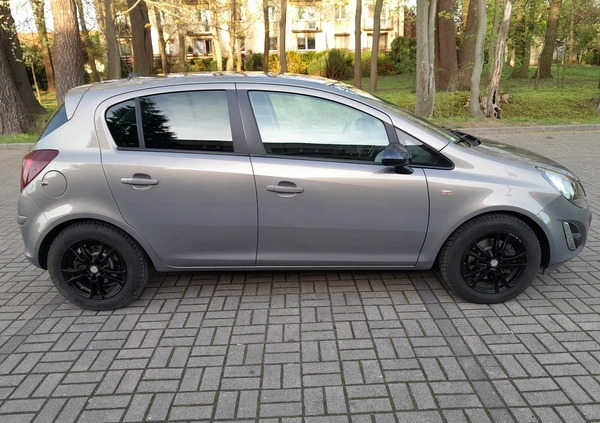 Opel Corsa cena 24600 przebieg: 130571, rok produkcji 2014 z Śmigiel małe 121